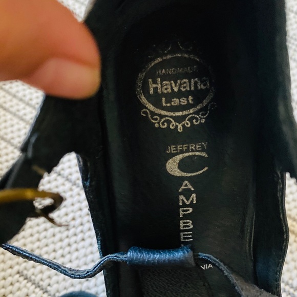 Jeffrey Campbell Foxy Wood Platform Heels - Picture 5 of 5